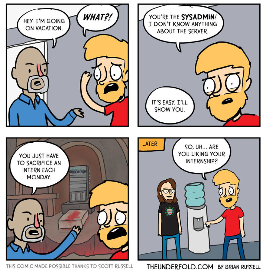 37 Comics That I Created To Show What It&#8217;s Like To Work In An Office As An IT Guy