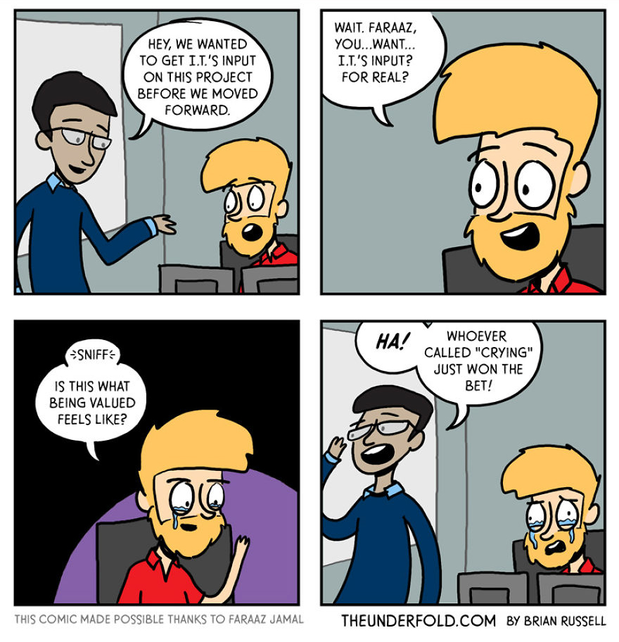 37 Comics That I Created To Show What It&#8217;s Like To Work In An Office As An IT Guy