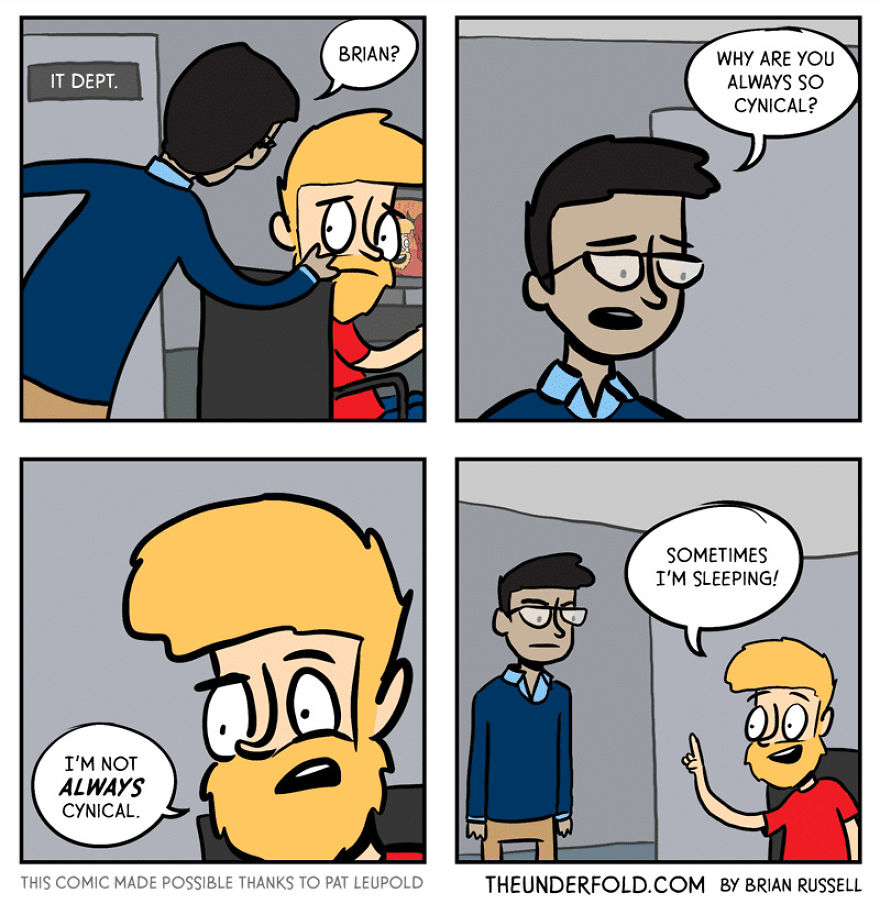 37 Comics That I Created To Show What It&#8217;s Like To Work In An Office As An IT Guy