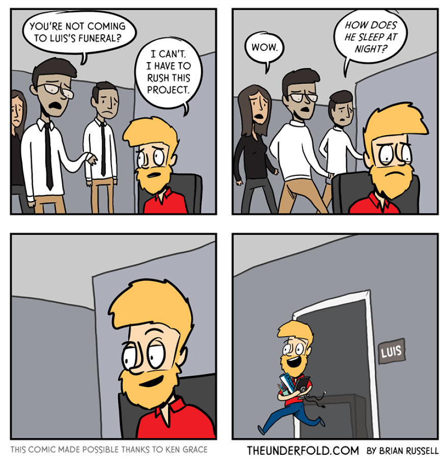 37 Comics That I Created To Show What It&#8217;s Like To Work In An Office As An IT Guy
