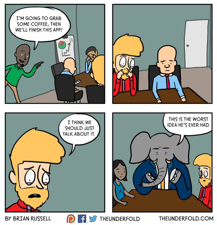 37 Comics That I Created To Show What It&#8217;s Like To Work In An Office As An IT Guy