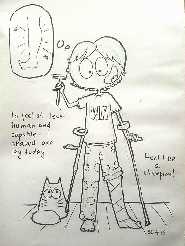 Toe-Dventure Or How To Go Through… Toe-Dventure Or How To Go Through…