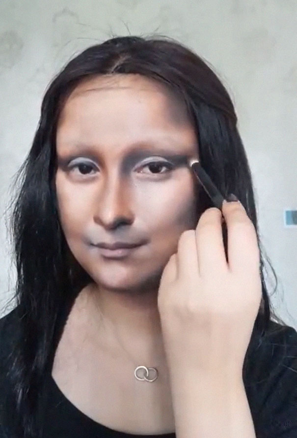 Someone Challenged This Chinese Blogger To Transform Herself Into Mona Lisa – They Weren’t Expecting This Someone Challenged This Chinese Blogger To Transform Herself Into Mona Lisa – They Weren’t Expecting This