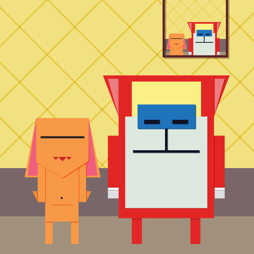 I Make Minimalist Illustrations