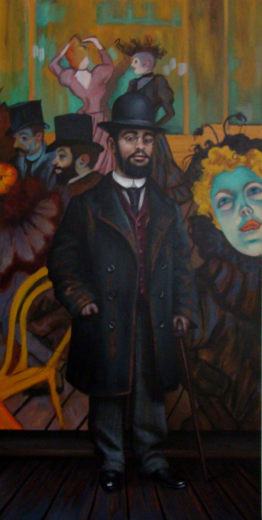 Paintings Of Famous Artists Standing In Front Of Their Iconic Works Paintings Of Famous Artists Standing In Front Of Their Iconic Works