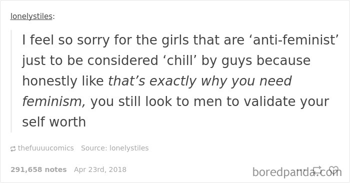 63 Hilarious Tumblr Feminists That Will Make Even The ‘Manliest’ Men Laugh 63 Hilarious Tumblr Feminists That Will Make Even The ‘Manliest’ Men Laugh