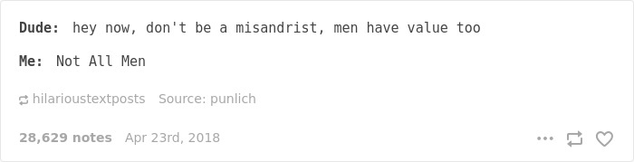 63 Hilarious Tumblr Feminists That Will Make Even The ‘Manliest’ Men Laugh 63 Hilarious Tumblr Feminists That Will Make Even The ‘Manliest’ Men Laugh