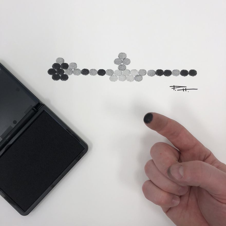 Artist Trying To Find A Way To Work With Fragmentation While On The Road, This Is What He Came Up With