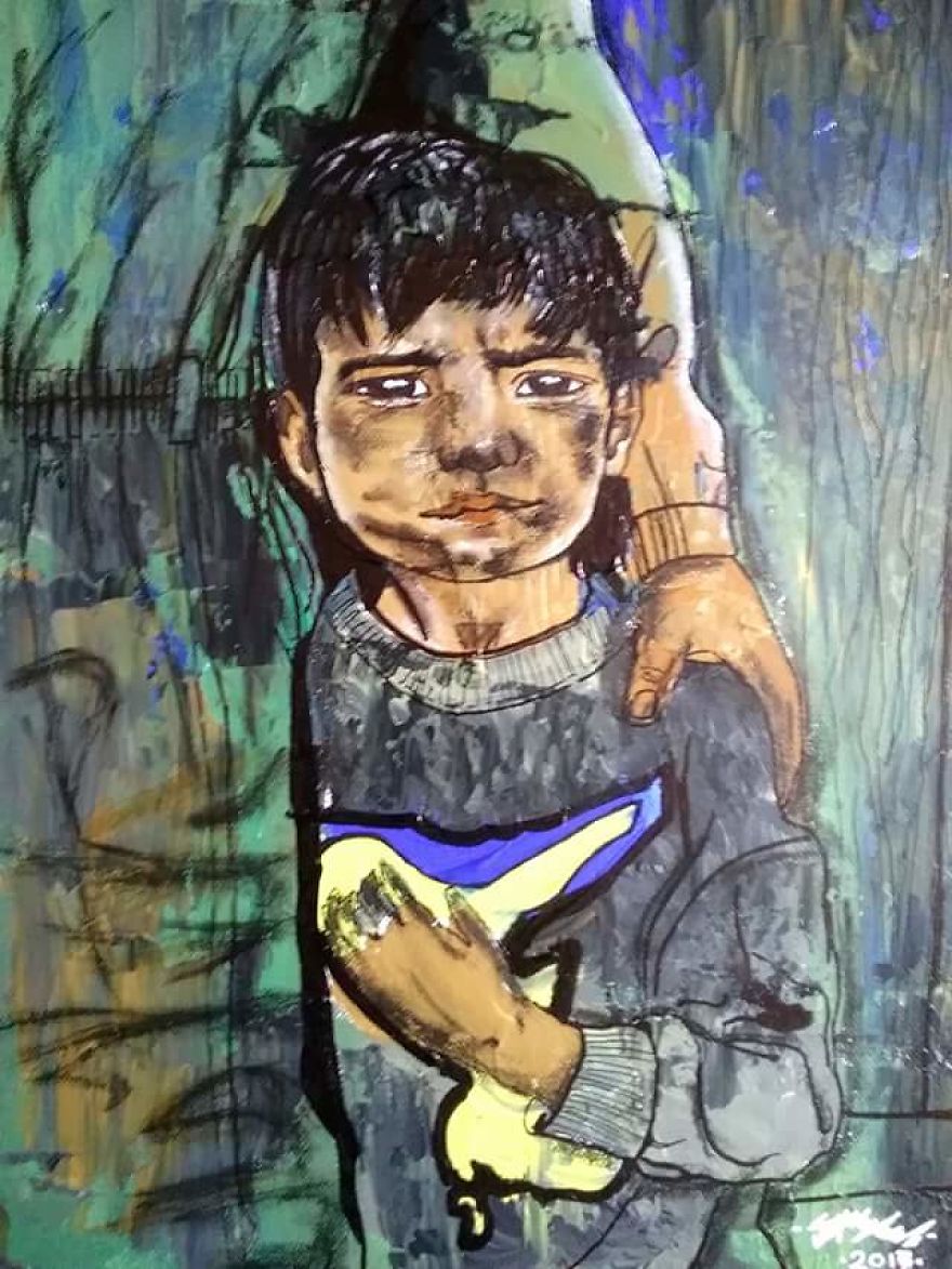 I Spent The 3 Last Years Making Refugees Portraits To Spread A Message I Spent The 3 Last Years Making Refugees Portraits To Spread A Message