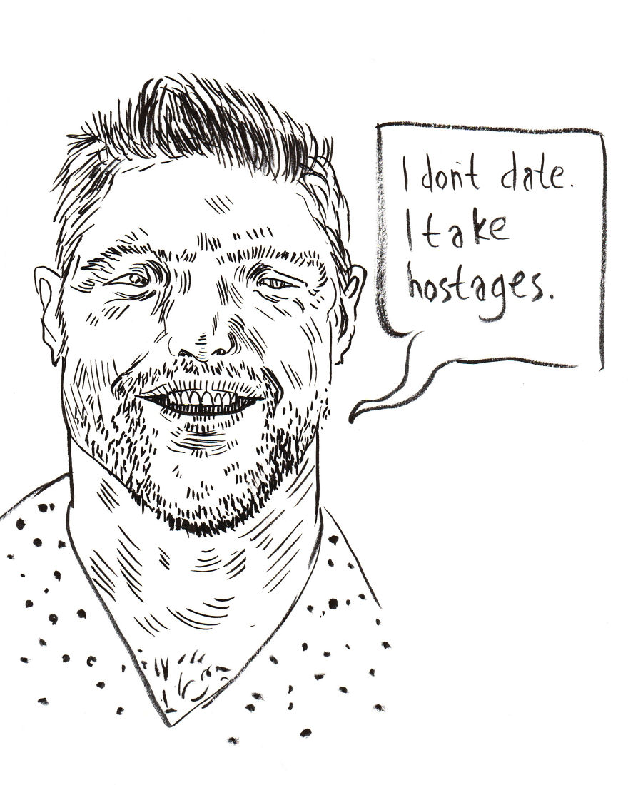 I’ve Drawn Hundreds Of Men Off Of Dating Apps I’ve Drawn Hundreds Of Men Off Of Dating Apps