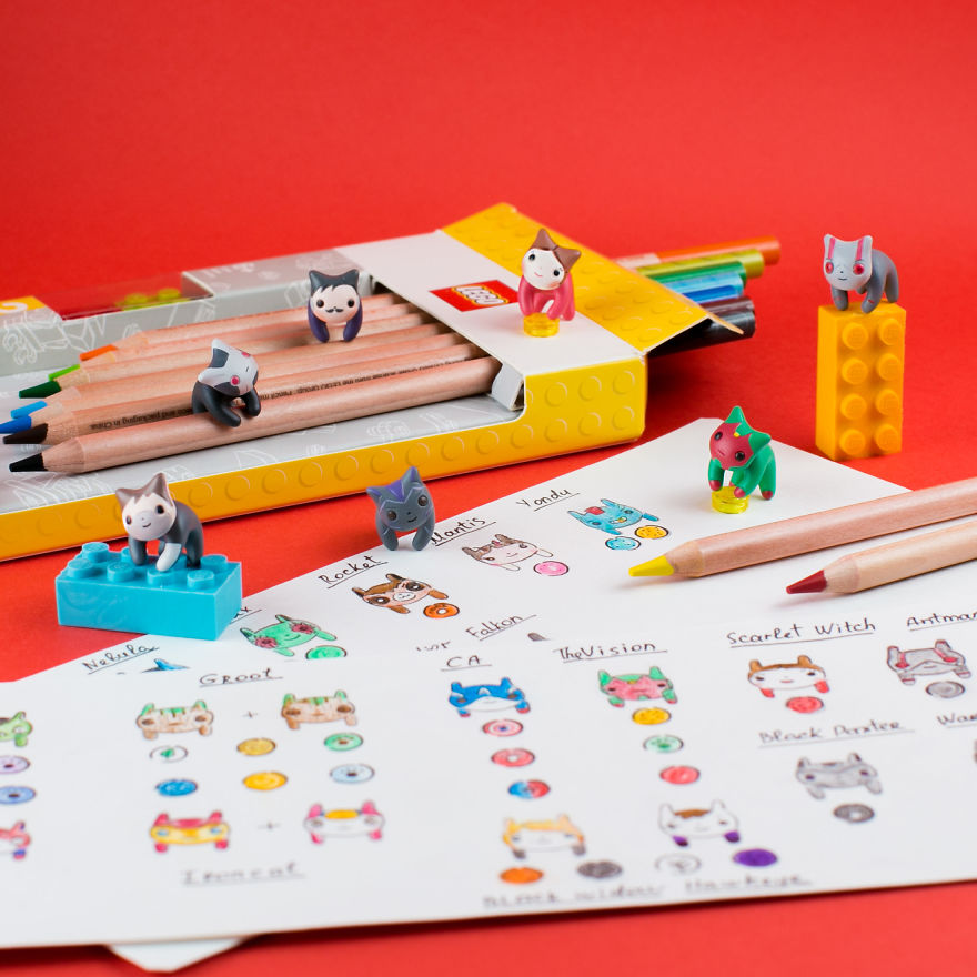 If The Cats Were Superheroes