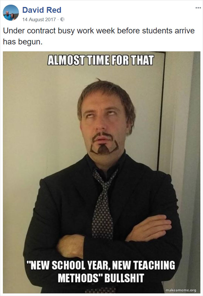 19 Times This Teacher Was So Tired Of His Student BS He Responded By Turning Himself Into Funny Memes 19 Times This Teacher Was So Tired Of His Student BS He Responded By Turning Himself Into Funny Memes