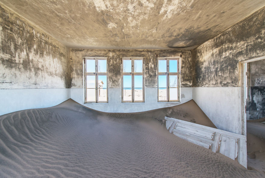 I Photographed An Abandoned Mining Village Sunken In Sand And Lost In The Namibian Desert I Photographed An Abandoned Mining Village Sunken In Sand And Lost In The Namibian Desert