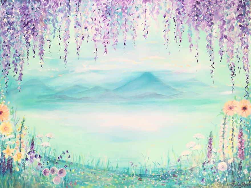 Pearlised Paintings To Show The Beauty Of The Sky Pearlised Paintings To Show The Beauty Of The Sky