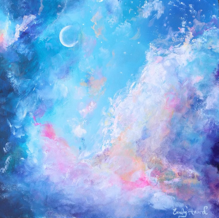 Pearlised Paintings To Show The Beauty Of The Sky Pearlised Paintings To Show The Beauty Of The Sky