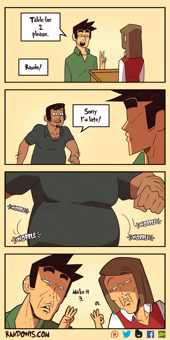 30 Socially Awkward Situations And Funny Random Thoughts That Gained This Artist 100,000 Followers 30 Socially Awkward Situations And Funny Random Thoughts That Gained This Artist 100,000 Followers