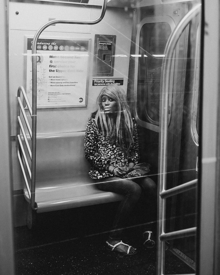 The Faces Of The New York Subway In Fantastic Black And White Images The Faces Of The New York Subway In Fantastic Black And White Images