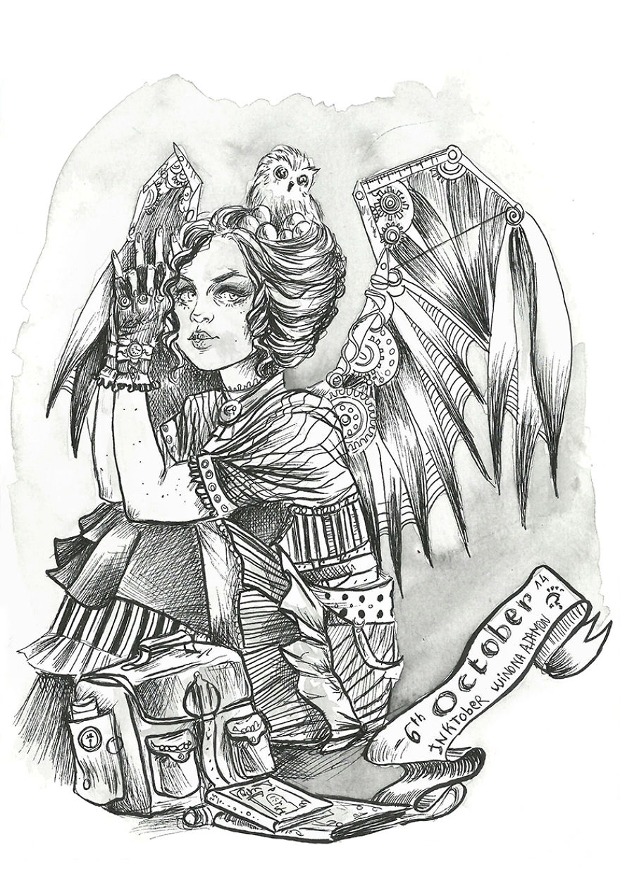 What Inktober Challenge Taught Me… What Inktober Challenge Taught Me…