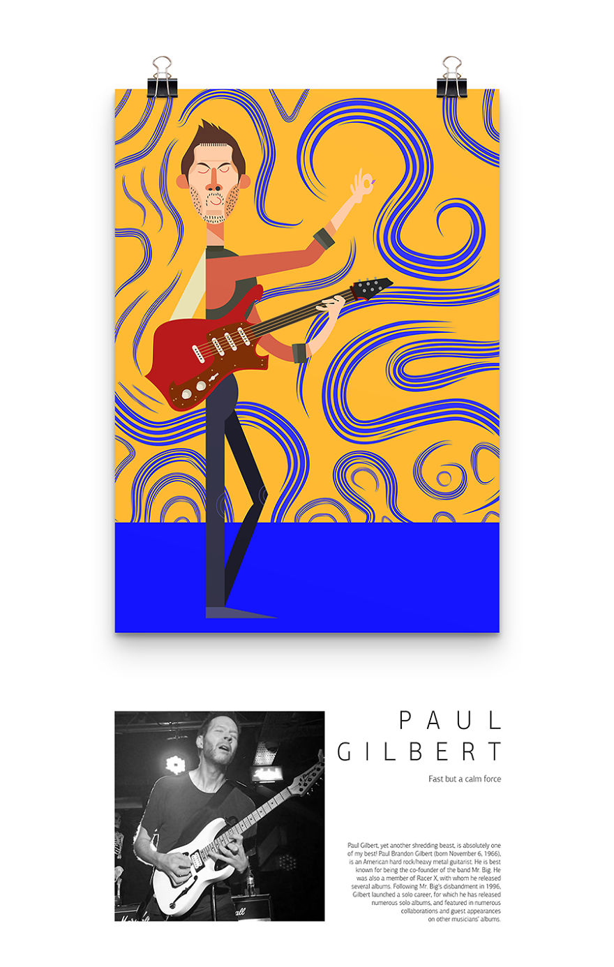 I Illustrated Some Of My Favourite Guitarists I Illustrated Some Of My Favourite Guitarists