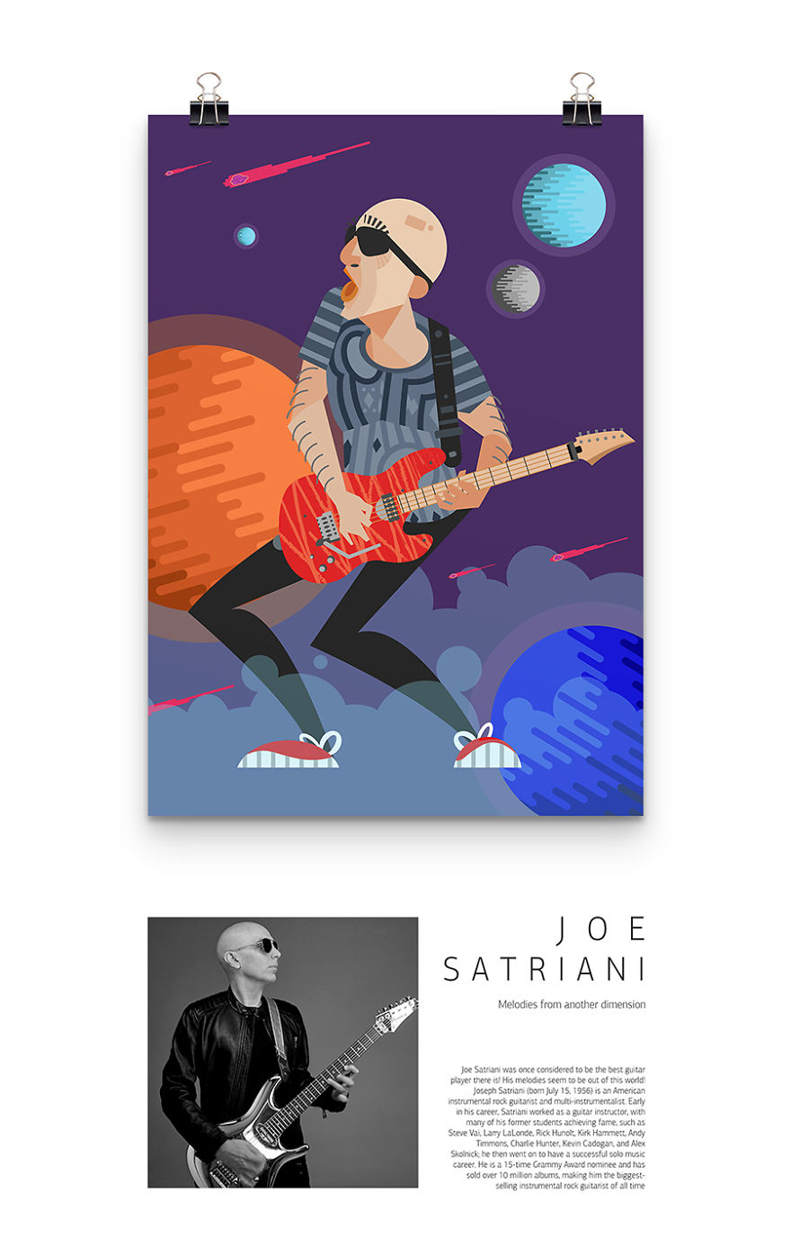 I Illustrated Some Of My Favourite Guitarists I Illustrated Some Of My Favourite Guitarists