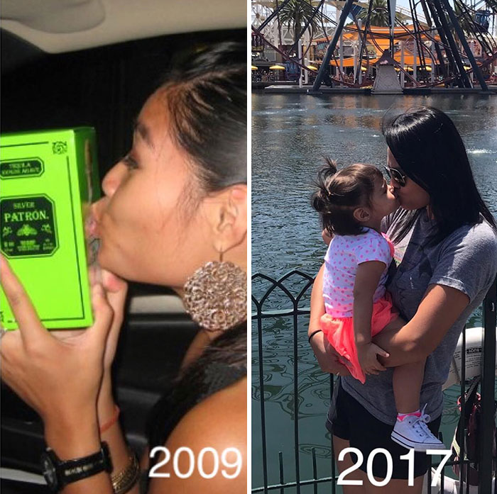 Got Toddlered: Parents Share Photos Of Them Before And After Having Kids, And The Difference Is Hilarious Got Toddlered: Parents Share Photos Of Them Before And After Having Kids, And The Difference Is Hilarious