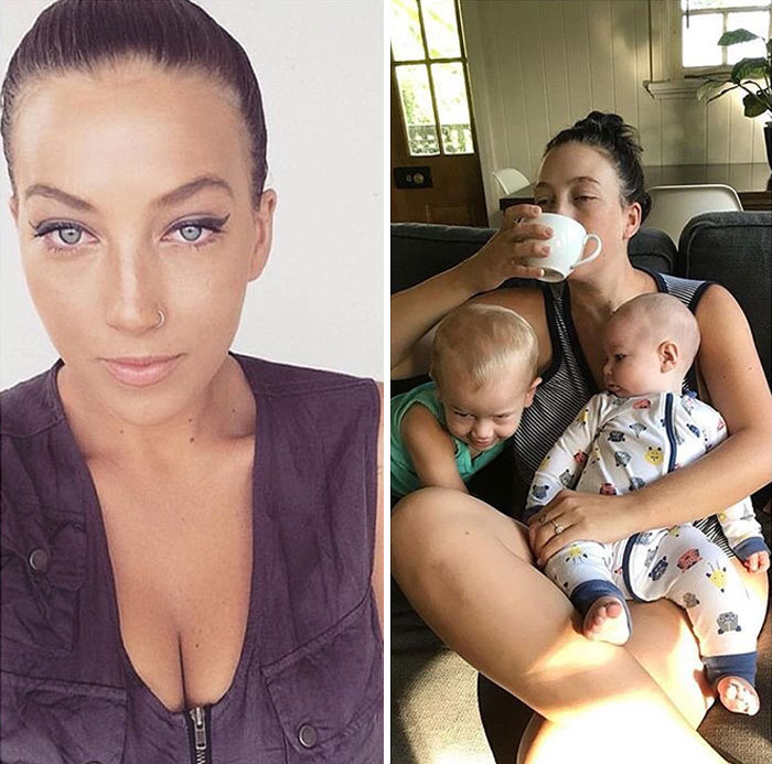 Got Toddlered: Parents Share Photos Of Them Before And After Having Kids, And The Difference Is Hilarious Got Toddlered: Parents Share Photos Of Them Before And After Having Kids, And The Difference Is Hilarious