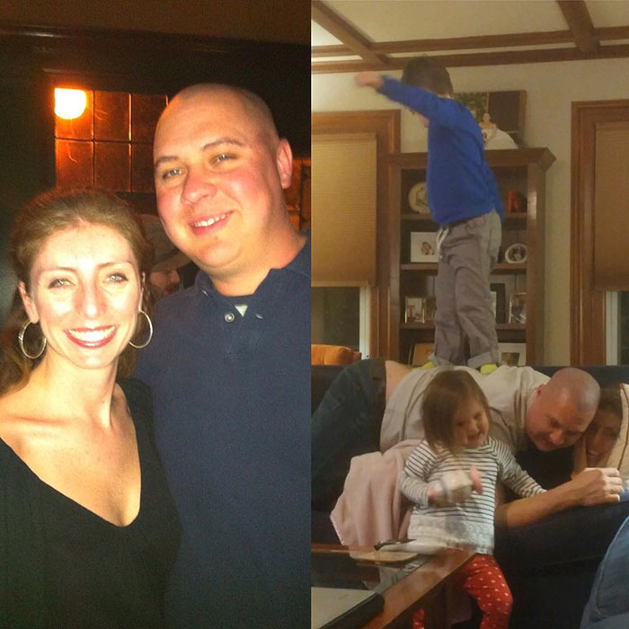 Got Toddlered: Parents Share Photos Of Them Before And After Having Kids, And The Difference Is Hilarious Got Toddlered: Parents Share Photos Of Them Before And After Having Kids, And The Difference Is Hilarious