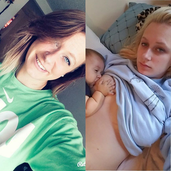 Got Toddlered: Parents Share Photos Of Them Before And After Having Kids, And The Difference Is Hilarious Got Toddlered: Parents Share Photos Of Them Before And After Having Kids, And The Difference Is Hilarious