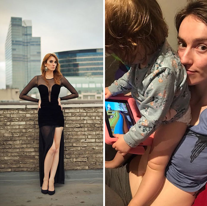 Got Toddlered: Parents Share Photos Of Them Before And After Having Kids, And The Difference Is Hilarious Got Toddlered: Parents Share Photos Of Them Before And After Having Kids, And The Difference Is Hilarious