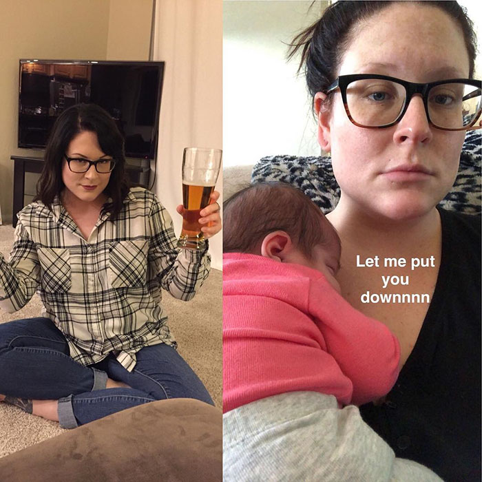 Got Toddlered: Parents Share Photos Of Them Before And After Having Kids, And The Difference Is Hilarious Got Toddlered: Parents Share Photos Of Them Before And After Having Kids, And The Difference Is Hilarious
