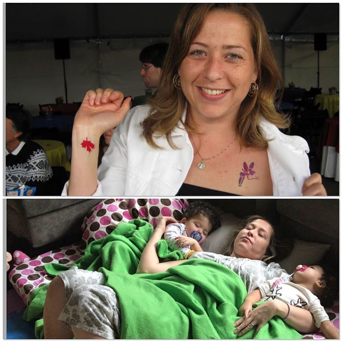 Got Toddlered: Parents Share Photos Of Them Before And After Having Kids, And The Difference Is Hilarious Got Toddlered: Parents Share Photos Of Them Before And After Having Kids, And The Difference Is Hilarious