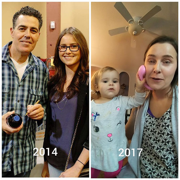 Got Toddlered: Parents Share Photos Of Them Before And After Having Kids, And The Difference Is Hilarious Got Toddlered: Parents Share Photos Of Them Before And After Having Kids, And The Difference Is Hilarious