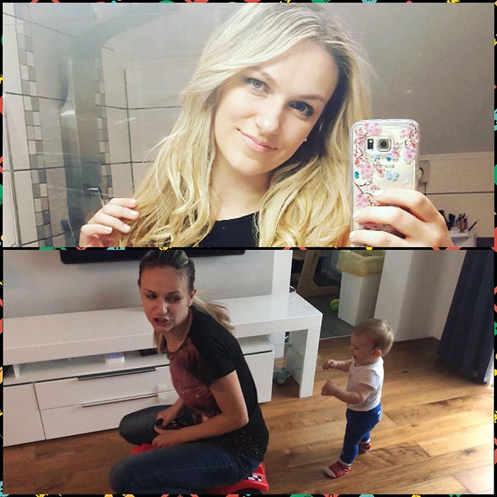 Got Toddlered: Parents Share Photos Of Them Before And After Having Kids, And The Difference Is Hilarious Got Toddlered: Parents Share Photos Of Them Before And After Having Kids, And The Difference Is Hilarious