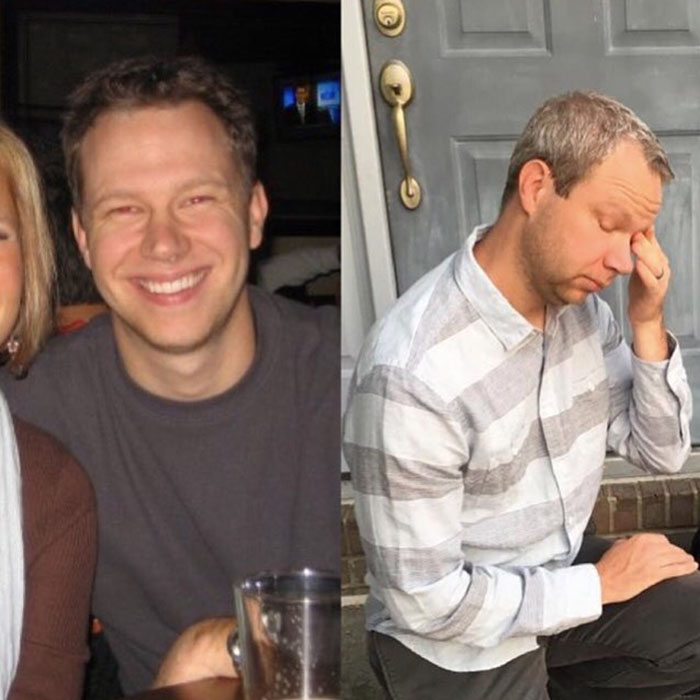 Got Toddlered: Parents Share Photos Of Them Before And After Having Kids, And The Difference Is Hilarious Got Toddlered: Parents Share Photos Of Them Before And After Having Kids, And The Difference Is Hilarious