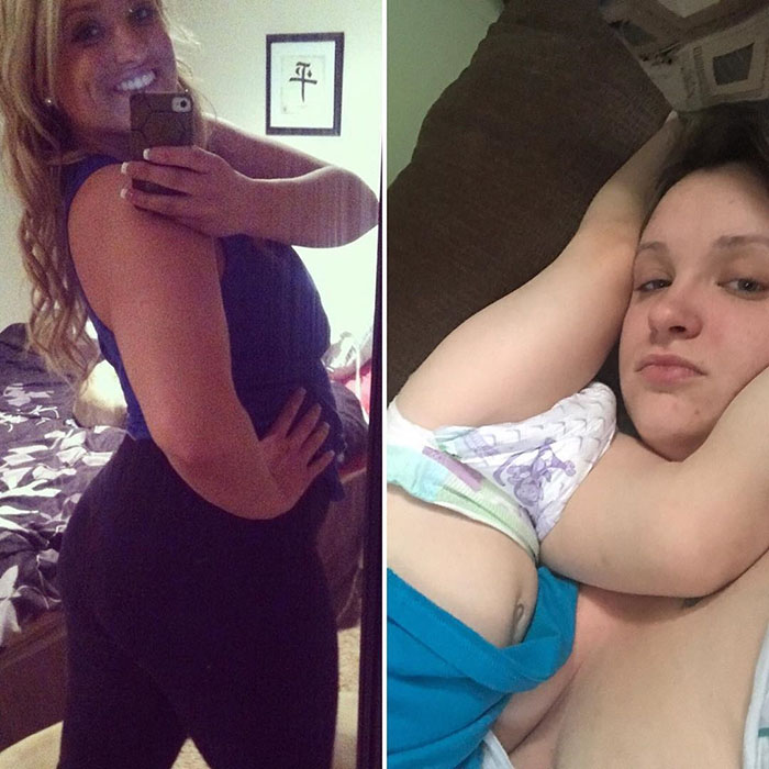 Got Toddlered: Parents Share Photos Of Them Before And After Having Kids, And The Difference Is Hilarious Got Toddlered: Parents Share Photos Of Them Before And After Having Kids, And The Difference Is Hilarious