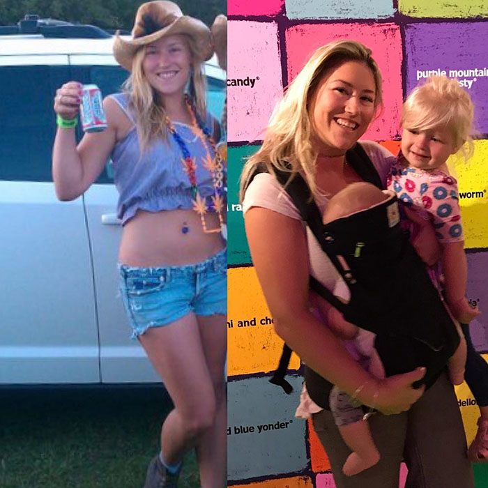 Got Toddlered: Parents Share Photos Of Them Before And After Having Kids, And The Difference Is Hilarious Got Toddlered: Parents Share Photos Of Them Before And After Having Kids, And The Difference Is Hilarious