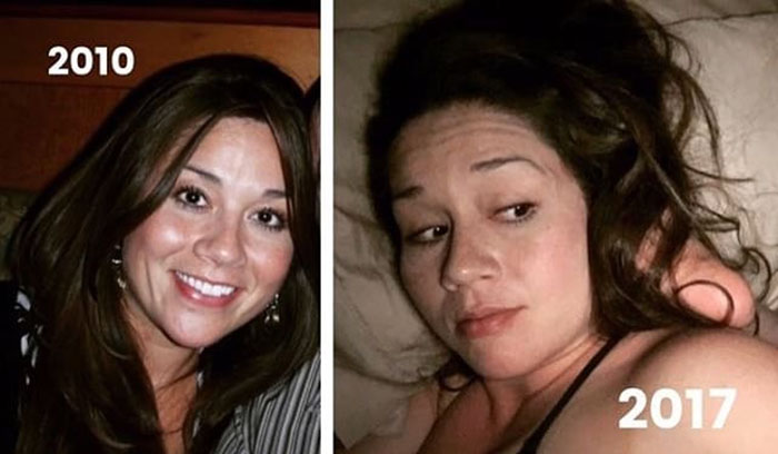 Got Toddlered: Parents Share Photos Of Them Before And After Having Kids, And The Difference Is Hilarious Got Toddlered: Parents Share Photos Of Them Before And After Having Kids, And The Difference Is Hilarious