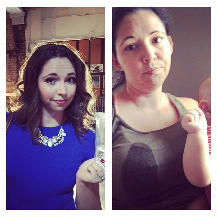 Got Toddlered: Parents Share Photos Of Them Before And After Having Kids, And The Difference Is Hilarious Got Toddlered: Parents Share Photos Of Them Before And After Having Kids, And The Difference Is Hilarious