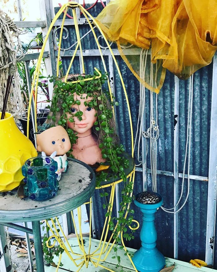 145 People Who Turned Old Dolls Into Planters And Scared The Hell Out Of Their Neighbors 145 People Who Turned Old Dolls Into Planters And Scared The Hell Out Of Their Neighbors