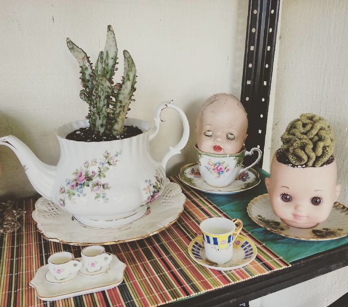 145 People Who Turned Old Dolls Into Planters And Scared The Hell Out Of Their Neighbors 145 People Who Turned Old Dolls Into Planters And Scared The Hell Out Of Their Neighbors