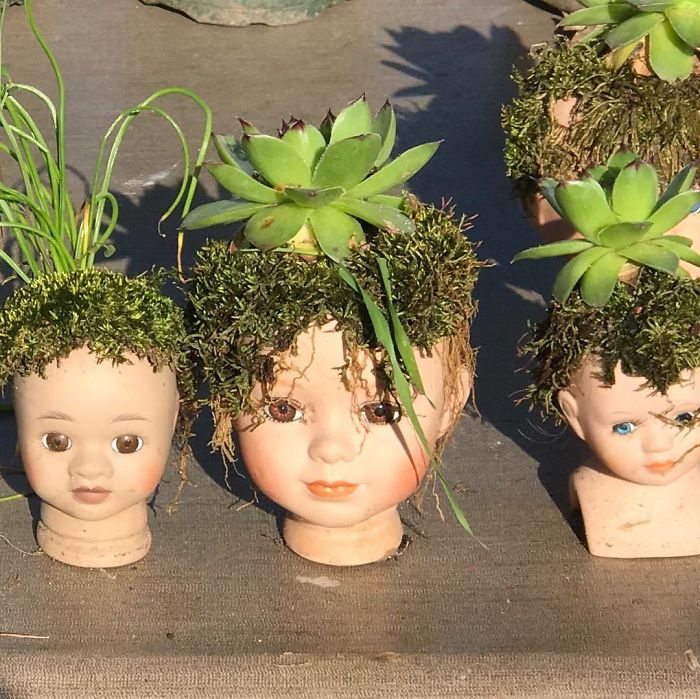 145 People Who Turned Old Dolls Into Planters And Scared The Hell Out Of Their Neighbors 145 People Who Turned Old Dolls Into Planters And Scared The Hell Out Of Their Neighbors