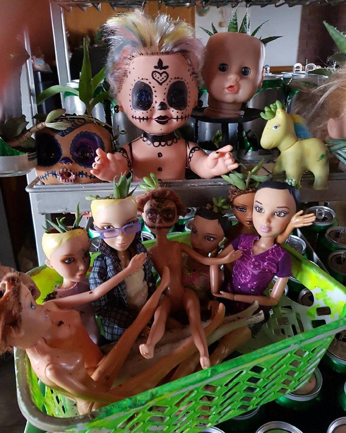 145 People Who Turned Old Dolls Into Planters And Scared The Hell Out Of Their Neighbors 145 People Who Turned Old Dolls Into Planters And Scared The Hell Out Of Their Neighbors