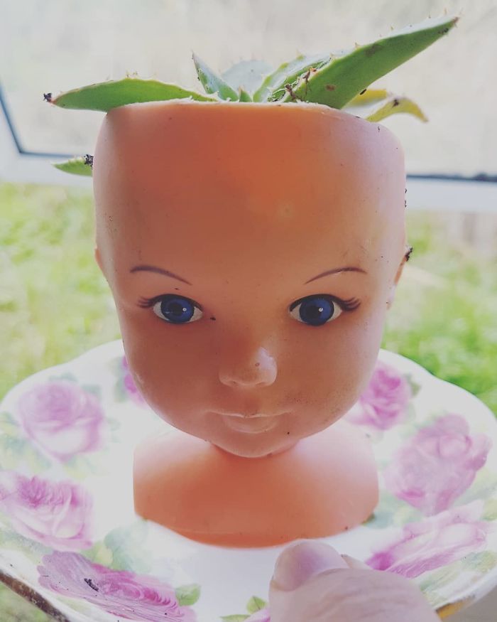 145 People Who Turned Old Dolls Into Planters And Scared The Hell Out Of Their Neighbors 145 People Who Turned Old Dolls Into Planters And Scared The Hell Out Of Their Neighbors