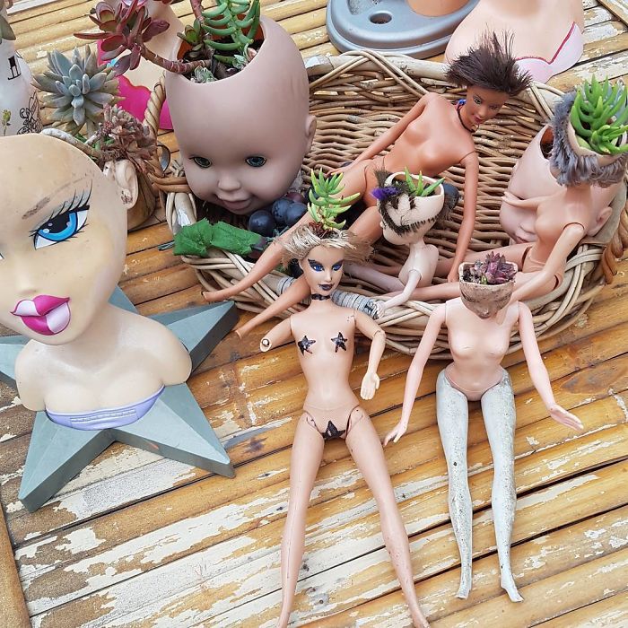 145 People Who Turned Old Dolls Into Planters And Scared The Hell Out Of Their Neighbors 145 People Who Turned Old Dolls Into Planters And Scared The Hell Out Of Their Neighbors