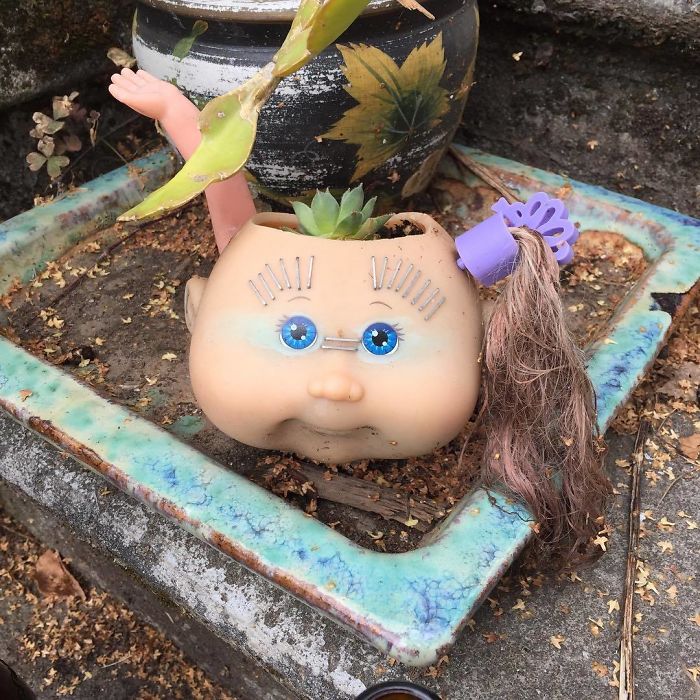 145 People Who Turned Old Dolls Into Planters And Scared The Hell Out Of Their Neighbors 145 People Who Turned Old Dolls Into Planters And Scared The Hell Out Of Their Neighbors