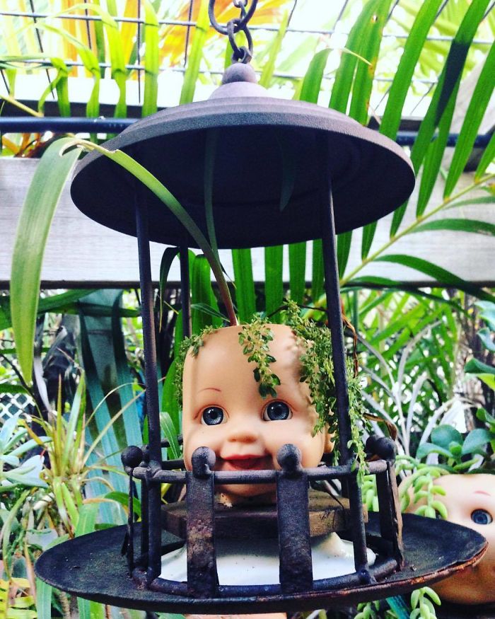145 People Who Turned Old Dolls Into Planters And Scared The Hell Out Of Their Neighbors 145 People Who Turned Old Dolls Into Planters And Scared The Hell Out Of Their Neighbors