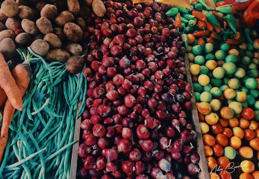 I Took Early Morning Pictures Of Intimate Market Scene  In Philippines Using My Iphone