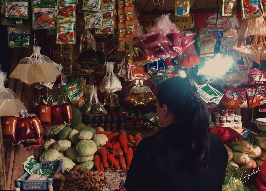 I Took Early Morning Pictures Of Intimate Market Scene  In Philippines Using My Iphone