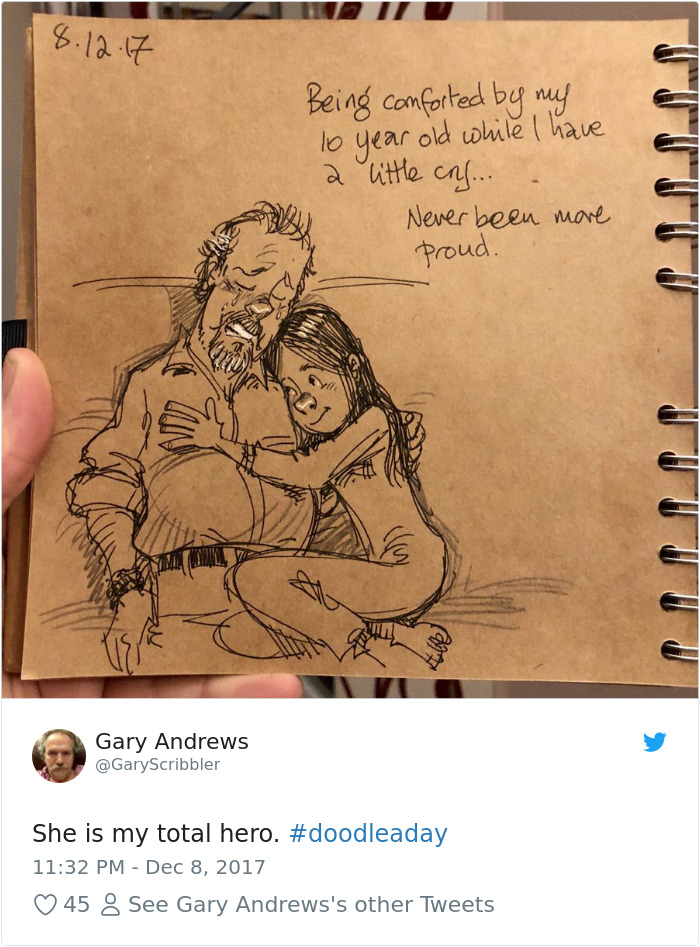 Disney Animator Illustrates Life With Two Children After His Wife Dies, And It Will Break Your Heart Disney Animator Illustrates Life With Two Children After His Wife Dies, And It Will Break Your Heart