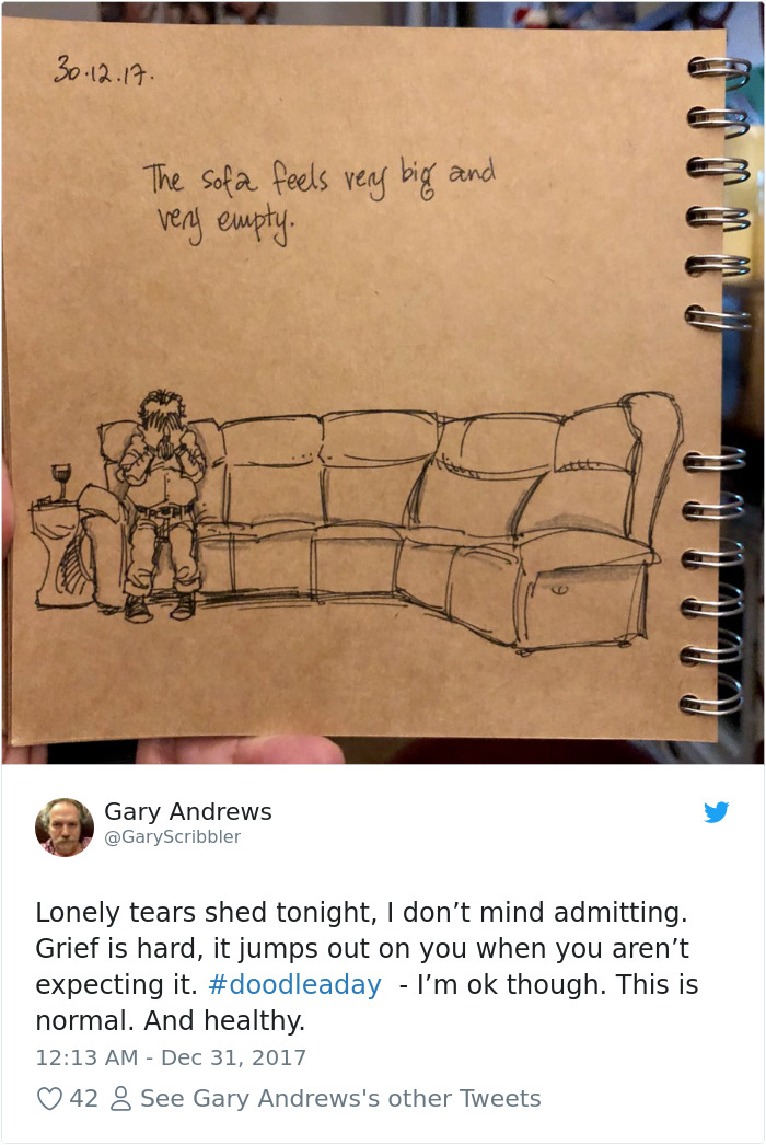 Disney Animator Illustrates Life With Two Children After His Wife Dies, And It Will Break Your Heart Disney Animator Illustrates Life With Two Children After His Wife Dies, And It Will Break Your Heart